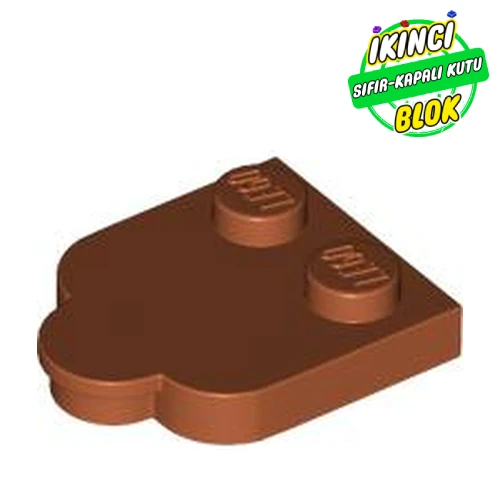 LEGO® Plate Special 2 x 3 with Cloud Edge Koyu Turuncu Sıfır