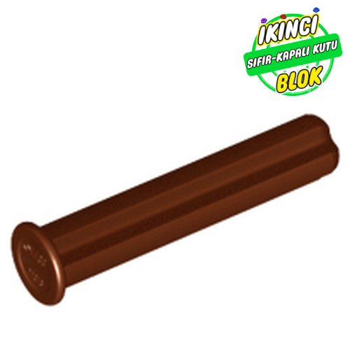LEGO® 3L Aks Stoperli Kızıl Kahverengi Sıfır