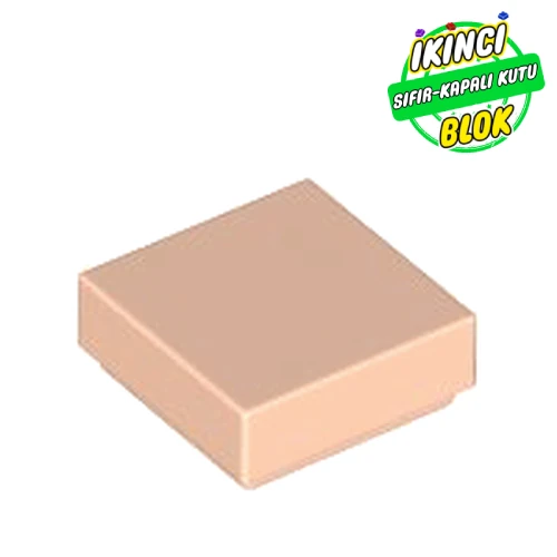 LEGO® Tile 1 x 1 with Groove Açık Nugat Sıfır