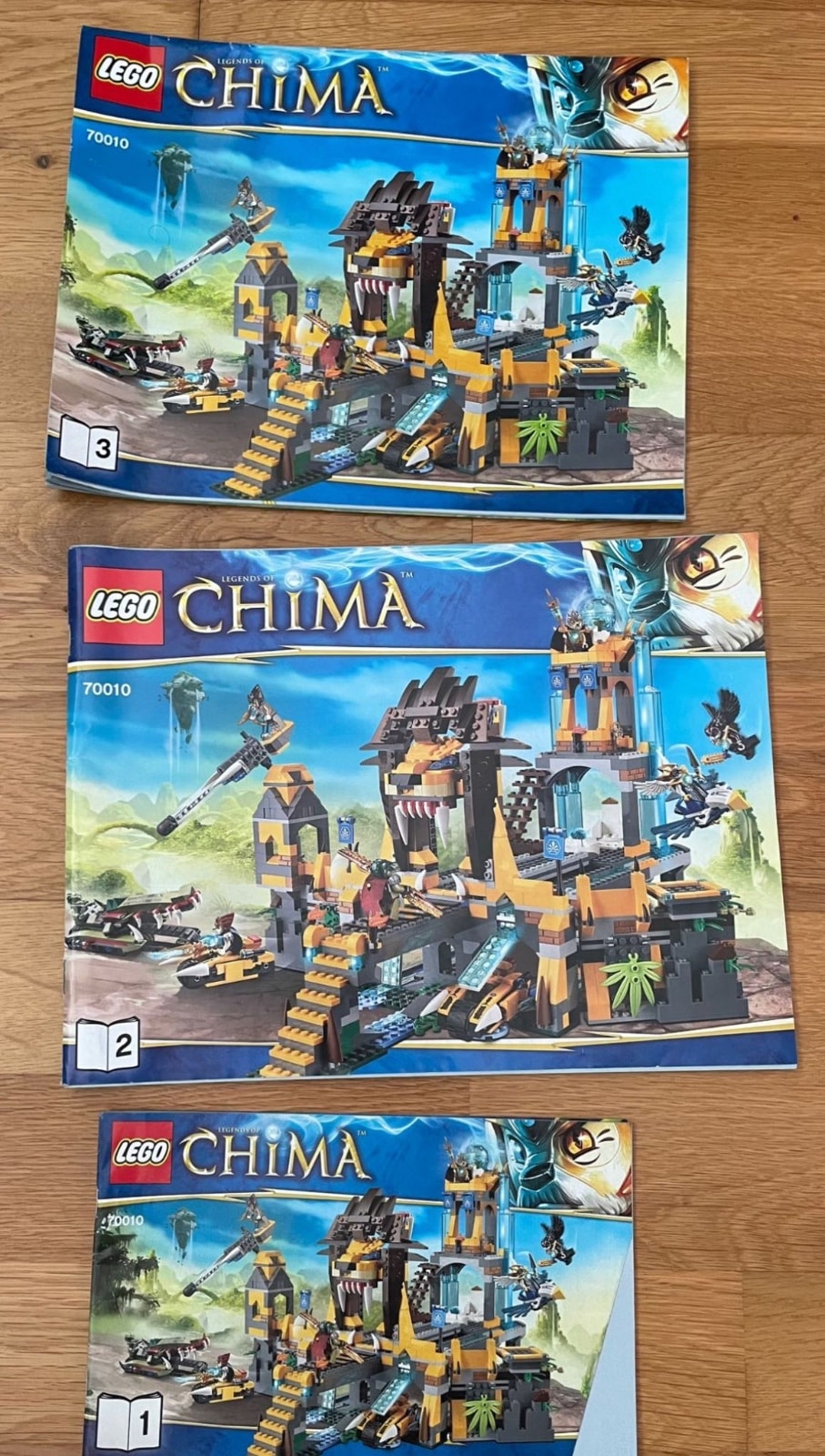 70010 LEGO® The Lion CHI Temple İkinci el