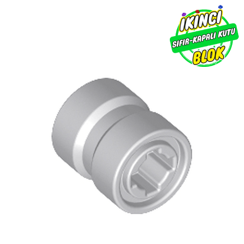 LEGO® 8mm x 9mm İnce Uzun Jant Aks Girişli Açık Mavimsi Gri Sıfır