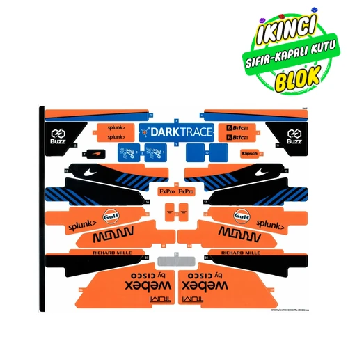 LEGO® Sticker Sheet 1 for Set 42141-1 Renk Yok / Herhangi Bir Renk Sıfır