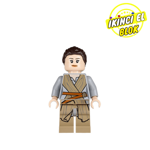 LEGO® Minifigür Rey, Dark Tan Robe İkinci El