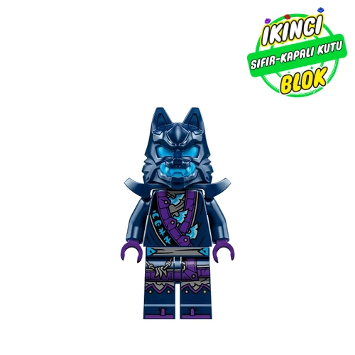LEGO® Minifigür Wolf Mask Warrior, Shoulder Pads Sıfır njo0851
