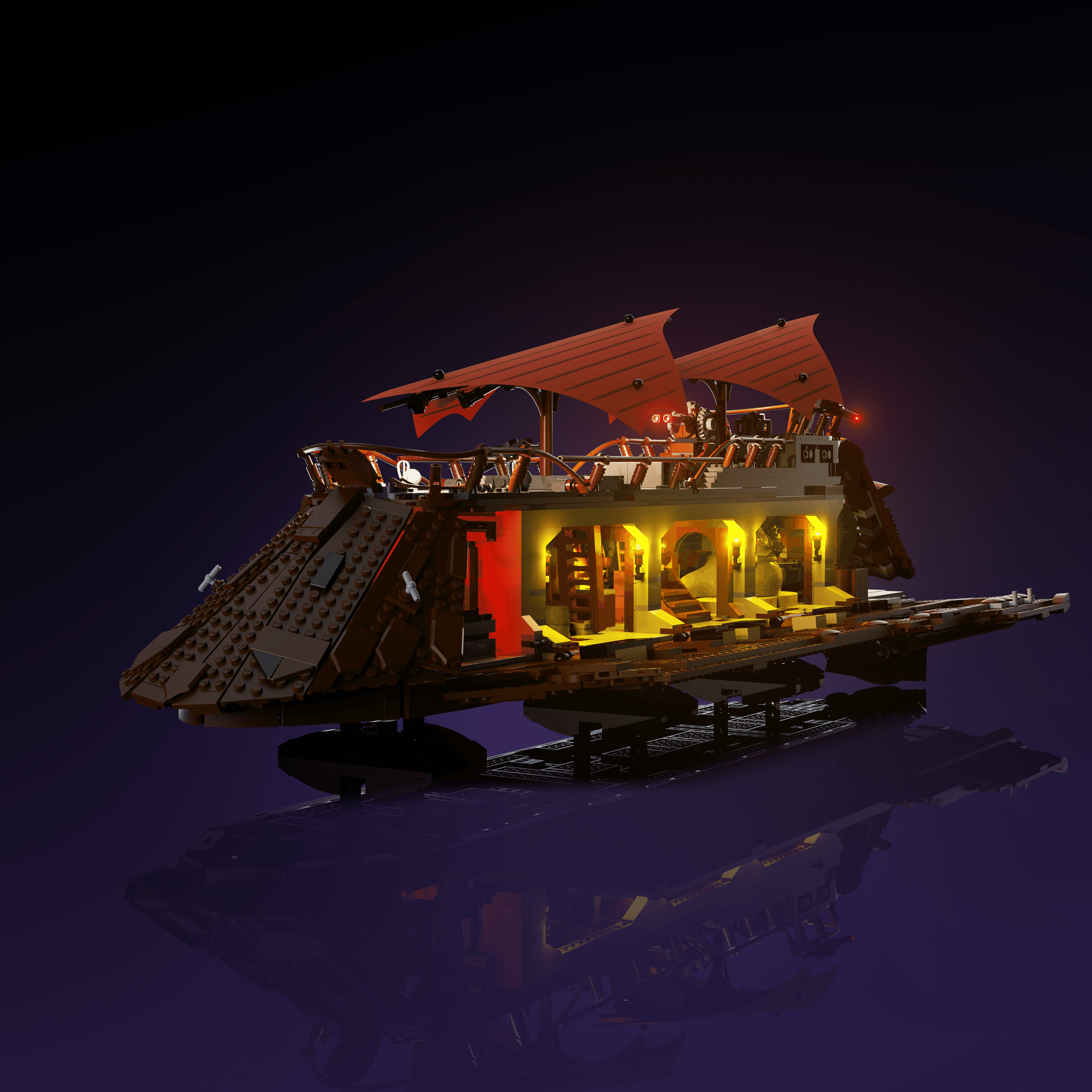 LEGO® 75397 Star Wars Jabba's Sail Barge Işık Kiti