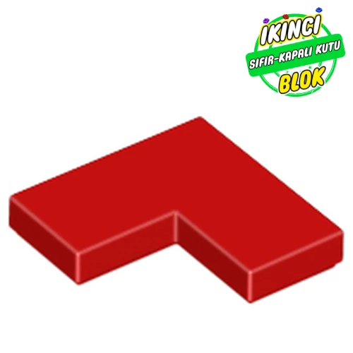 LEGO® Tile 2 x 2 Corner Kırmızı Sıfır