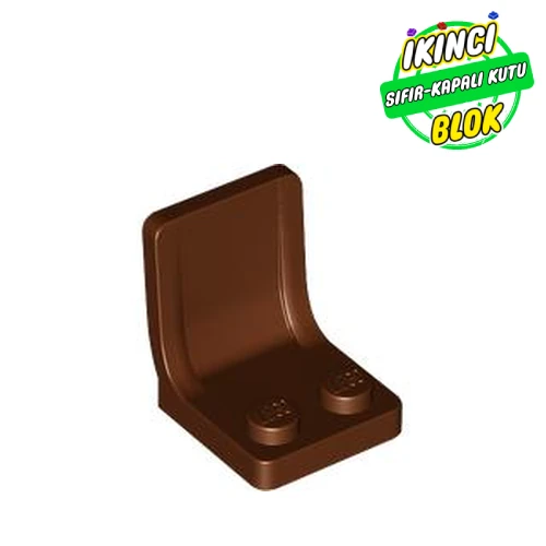 LEGO® 2 x 2 Sandalye Kırmızımsı Kahverengi Sıfır