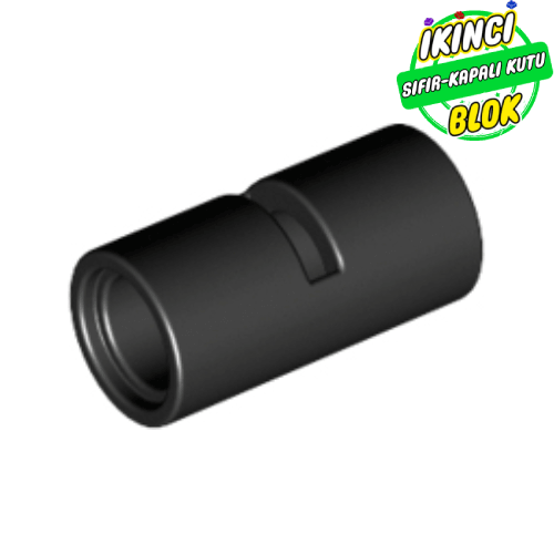 LEGO® 2L Pim Bağlayıcısı Siyah Sıfır