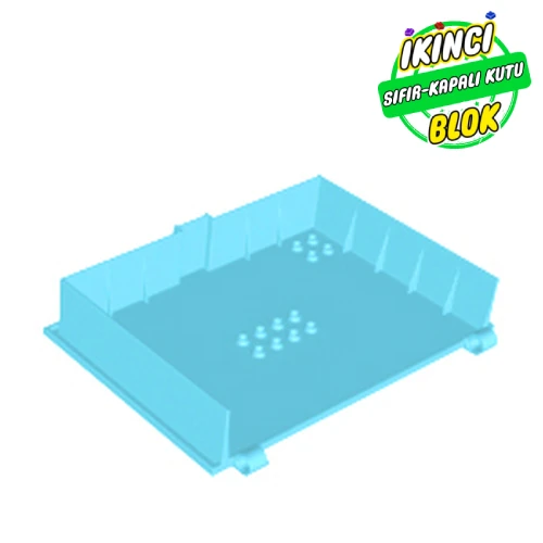 LEGO® Plate Special Book 11 x 16 Orta Azur Sıfır