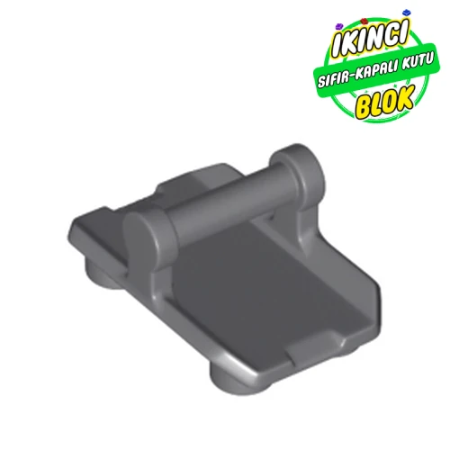 LEGO® Plate Special / Shield Rectangular with 4 Studs, Handle Koyu Mavimsi Gri Sıfır