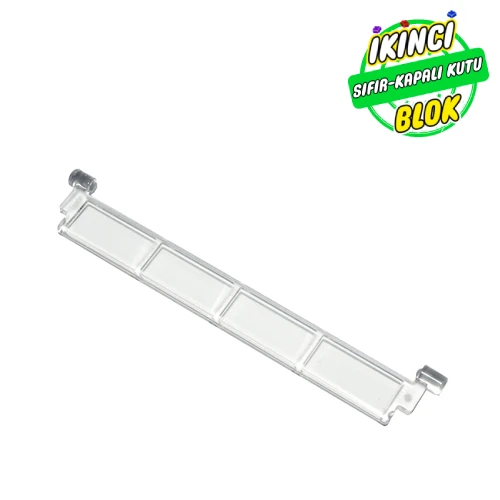 LEGO® Garage Roller Door Section without Handle Şeffaf Sıfır