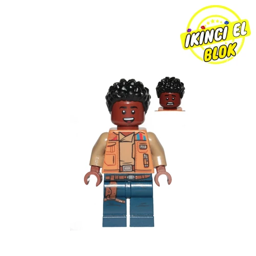 LEGO® Minifigür Finn, Tan Undershirt, Dark Blue Legs İkinci El sw1066