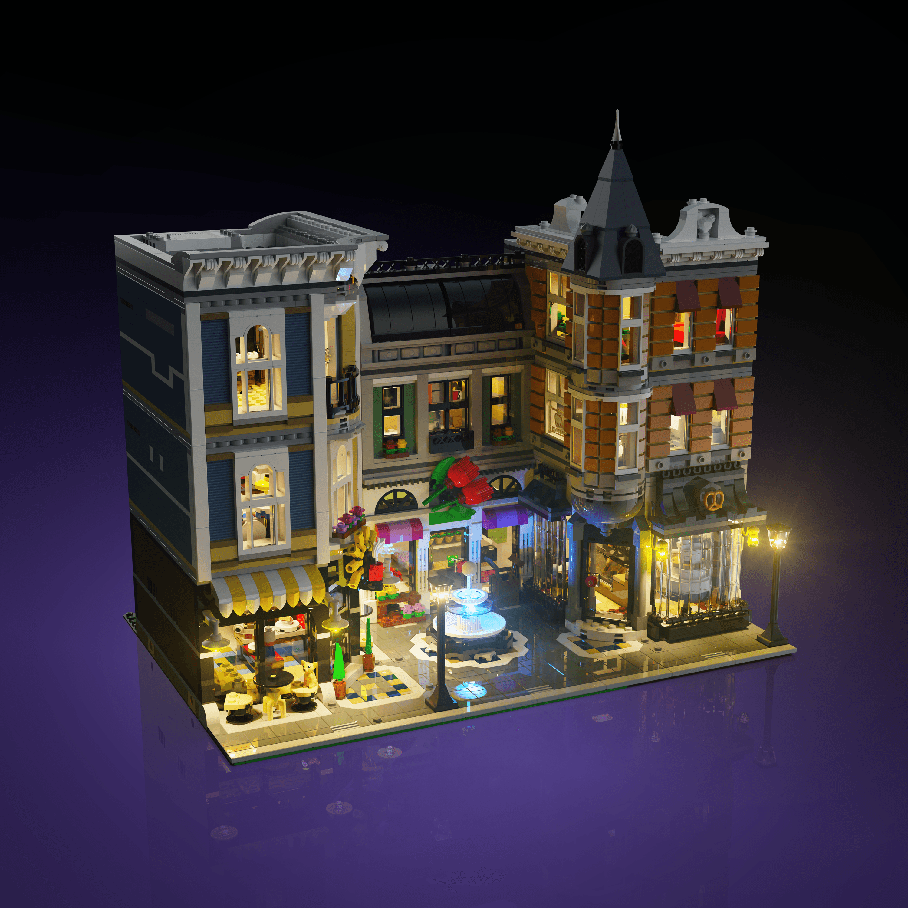 LEGO® 10255 Assembly Square Işık Kiti