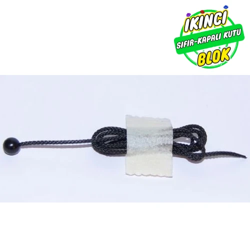 LEGO® String Cord with End Tow Ball, 50.3cm / 63L Siyah Sıfır