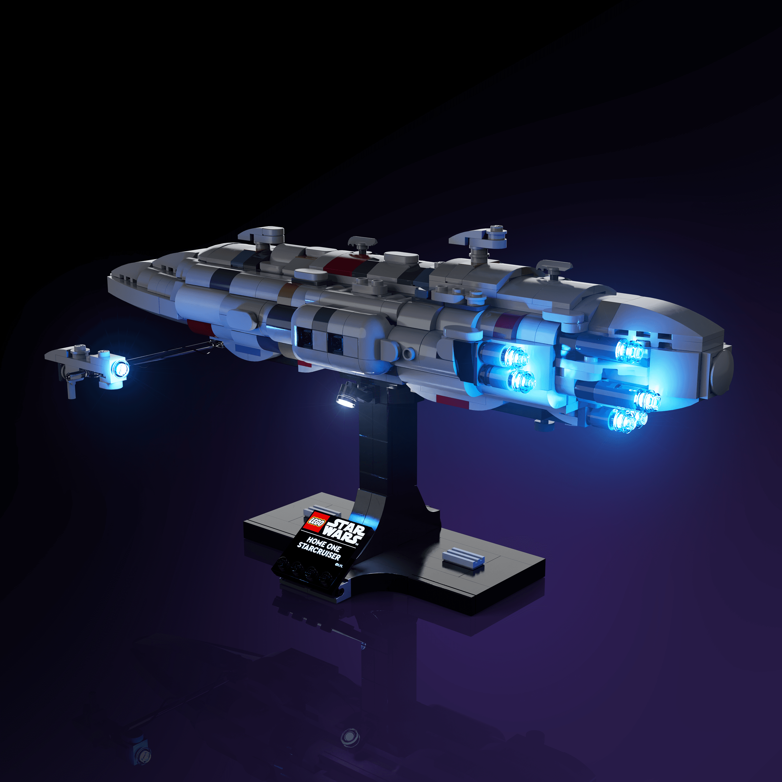 LEGO® 75405 Star Wars Home One Starcruiser Işık Kiti