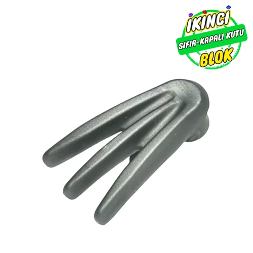 LEGO® Minifigür Pençe Mat Gümüş Sıfır