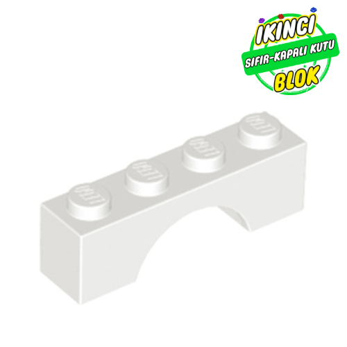 LEGO® 1 x 4 Kemer Beyaz Sıfır