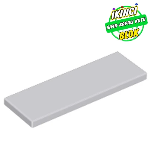 LEGO® Tile 2 x 6 Açık Mavimsi Gri Sıfır