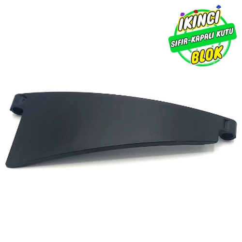 LEGO® 5 x 13 51 Numaralı Technic Panel Sağ Siyah Sıfır