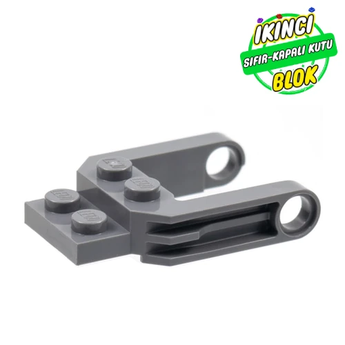 LEGO® Wheel Fork with 2 x 2 Plate Koyu Mavimsi Gri Sıfır
