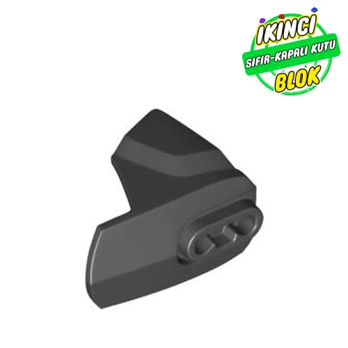 LEGO® Large Figure Limb Cover, Size 4, Armor with Ball Joint Socket Siyah Sıfır