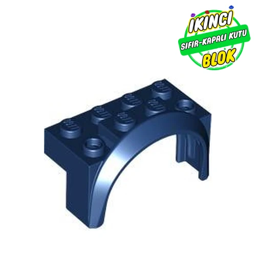 LEGO® Wheel Arch, Mudguard 4 x 2 x 2 1/2 Koyu Mavi Sıfır