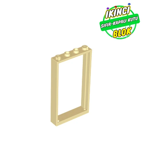 LEGO® Door Frame 1 x 4 x 6 Type 2 Bej Sıfır