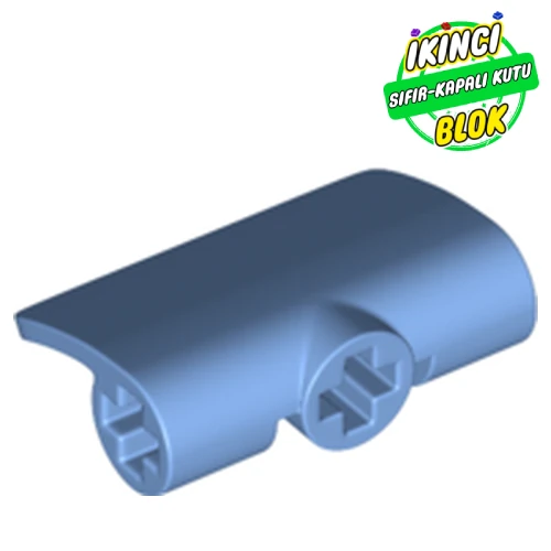 LEGO® 2 x 3 x 1 Technic Panel Kavisli Orta Mavi Sıfır