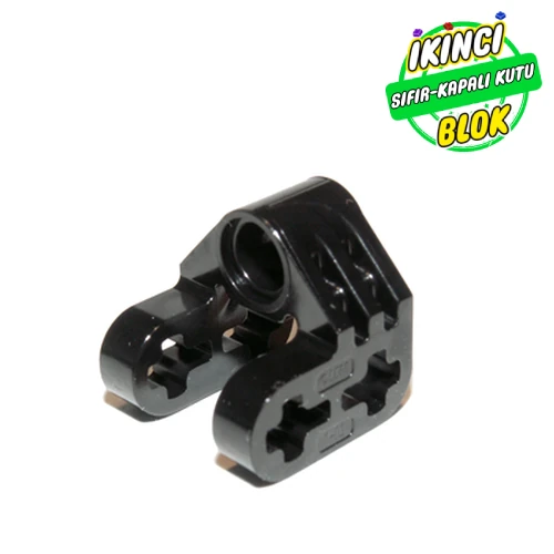 LEGO® Aks ve Pim Girişli Bağlayıcı Parça Siyah Sıfır