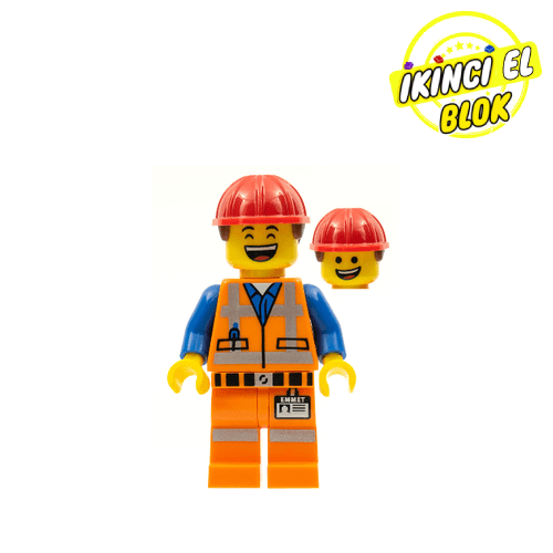LEGO® Minifigür Emmet, Red Hard Hat İkinci El