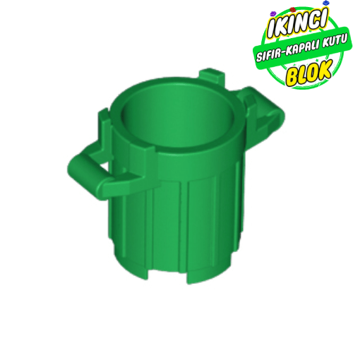 LEGO® Çöp Kutusu Tutamaçlı Yeşil Sıfır