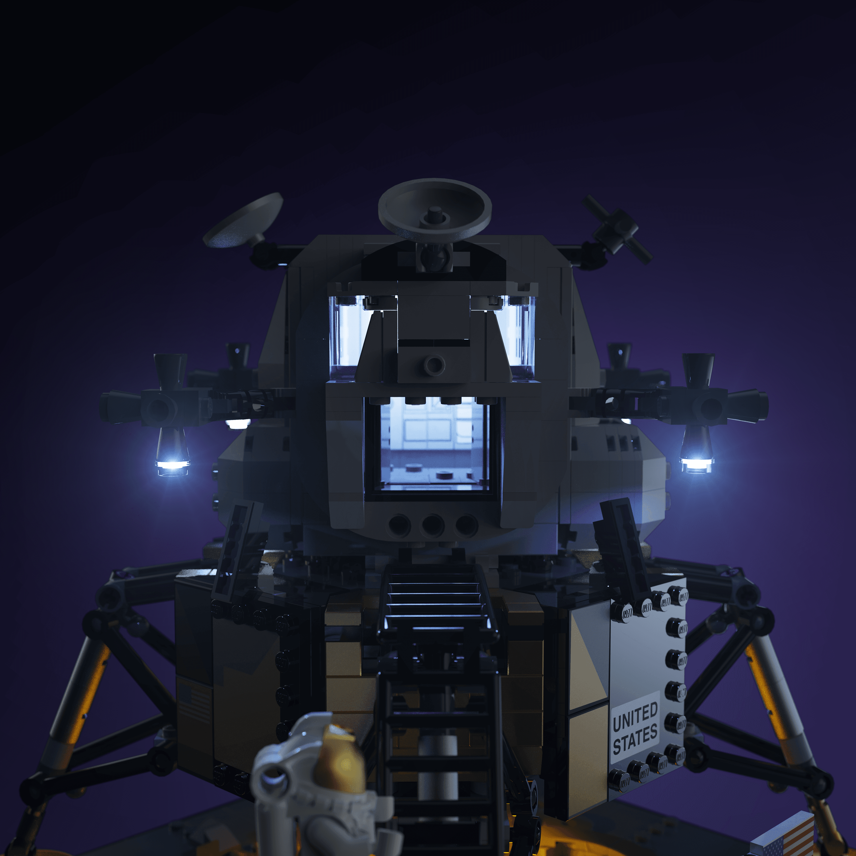 LEGO® 10266 NASA Apollo 11 Lunar Lander Işık Kiti