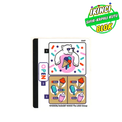 LEGO® Sticker Sheet for Set 60363-1 Renk Yok / Herhangi Bir Renk Sıfır