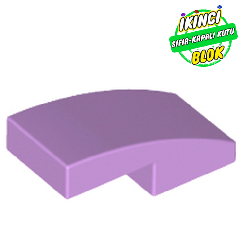 LEGO® 2 x 1 x 2/3 Eğimli Parça Orta lavanta Sıfır