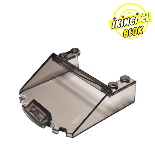 LEGO® Windscreen 6 x 6 x 1 2/3 Şeffaf Kahverengi İkinci El