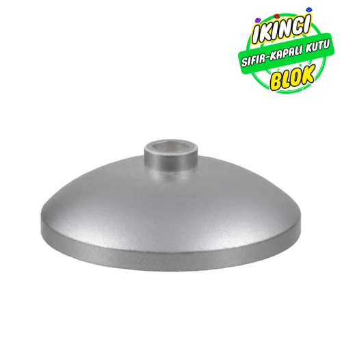 LEGO® Dish 3 x 3 Inverted [Radar] Metalik Gümüş Sıfır