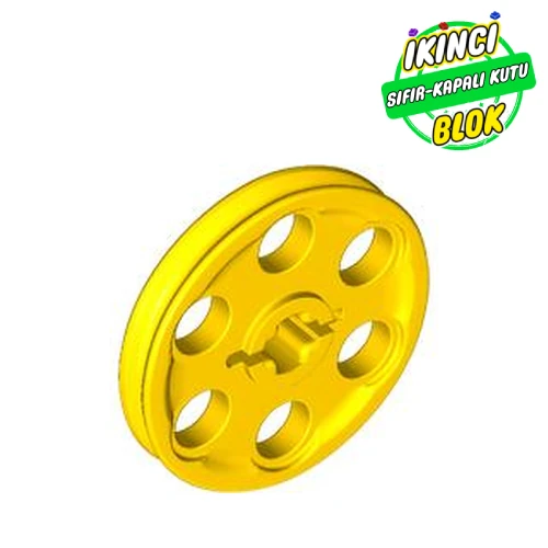 LEGO® Technic Wedge Belt Wheel [aka Pulley] Sarı Sıfır