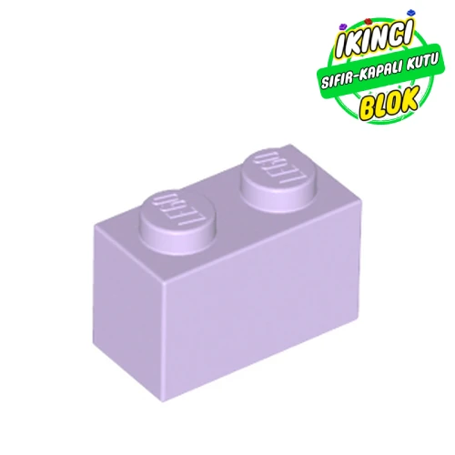 LEGO® Brick 1 x 2 Lavanta Sıfır