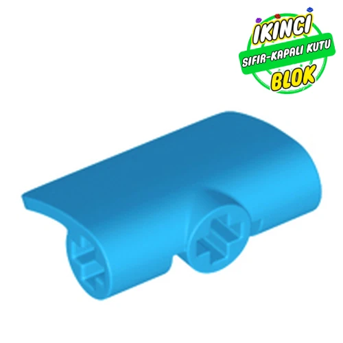 LEGO® 2 x 3 x 1 Technic Panel Kavisli Koyu Azur Sıfır