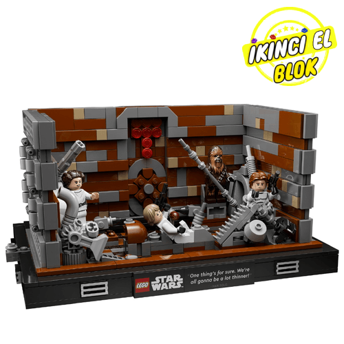75339 LEGO® Death Star Trash Compactor Diorama İkinci el