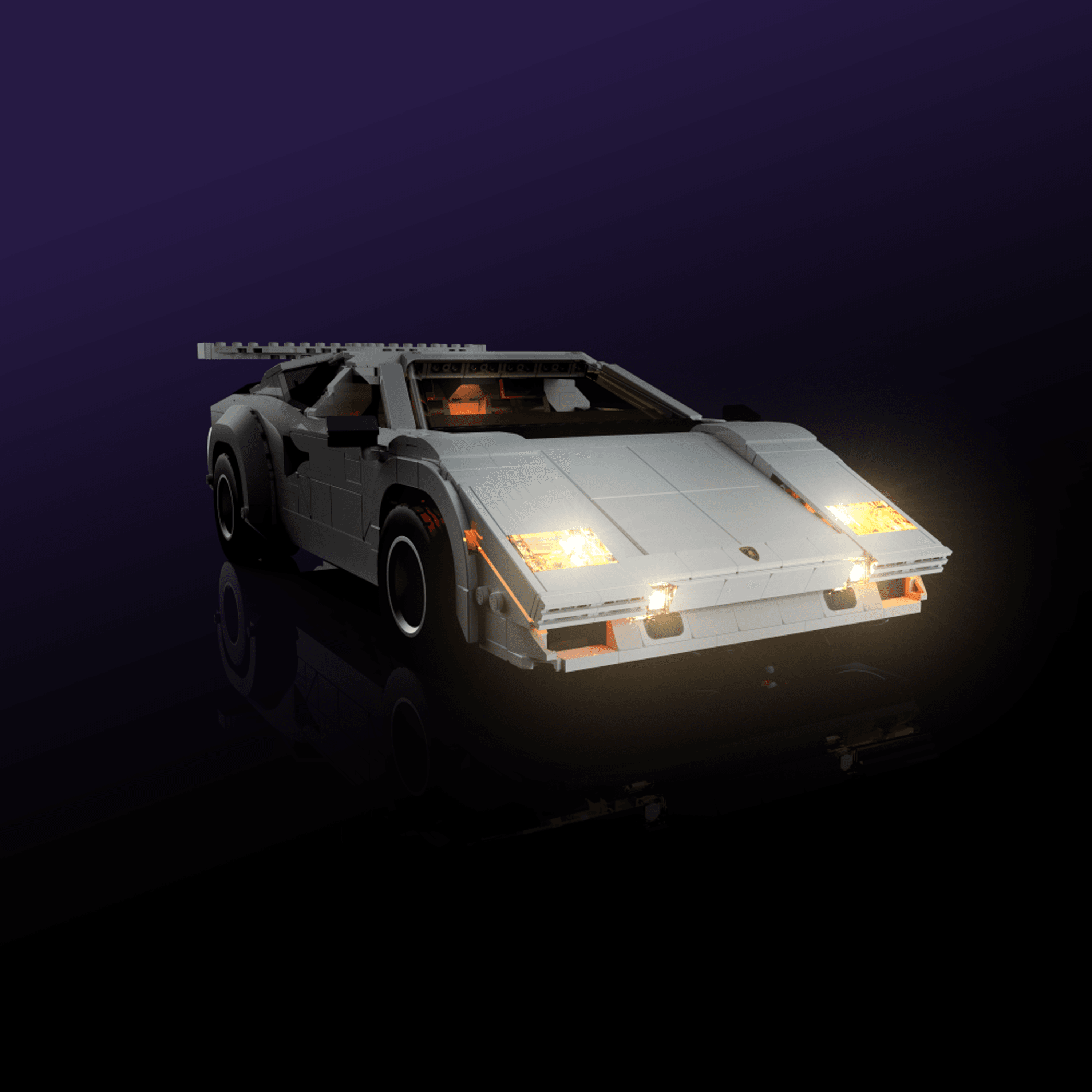 LEGO® 10337 Lamborghini Countach 5000 Quattrovalvole Işık Kiti