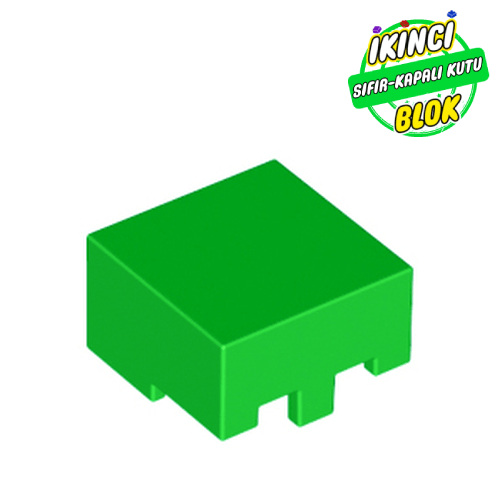 LEGO® Minecraft Minifigür Kaskı Parlak Yeşil Sıfır