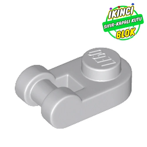 LEGO® Plate Special 1 x 1 Rounded with Handle Açık Mavimsi Gri Sıfır