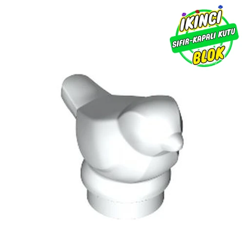 LEGO® Animal, Bird, Small [PLAIN] Beyaz Sıfır
