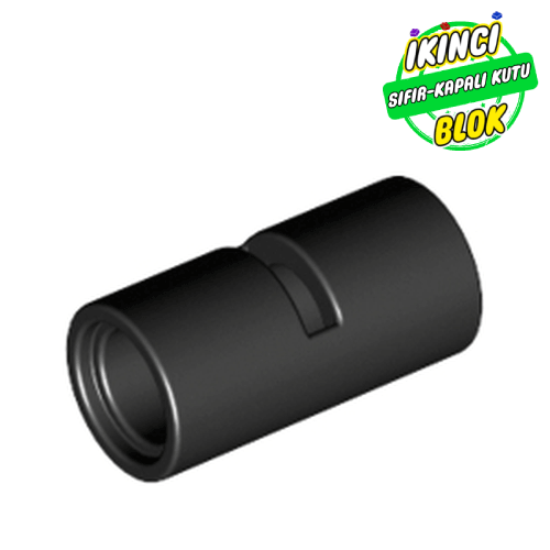 LEGO® 2L Pim Bağlayıcısı Siyah Sıfır