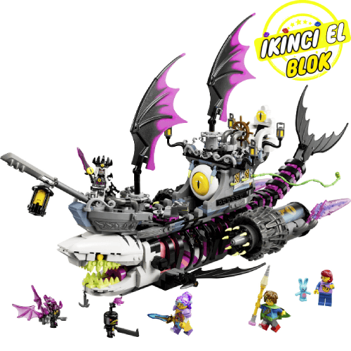 71469 LEGO® Nightmare Shark Ship İkinci el