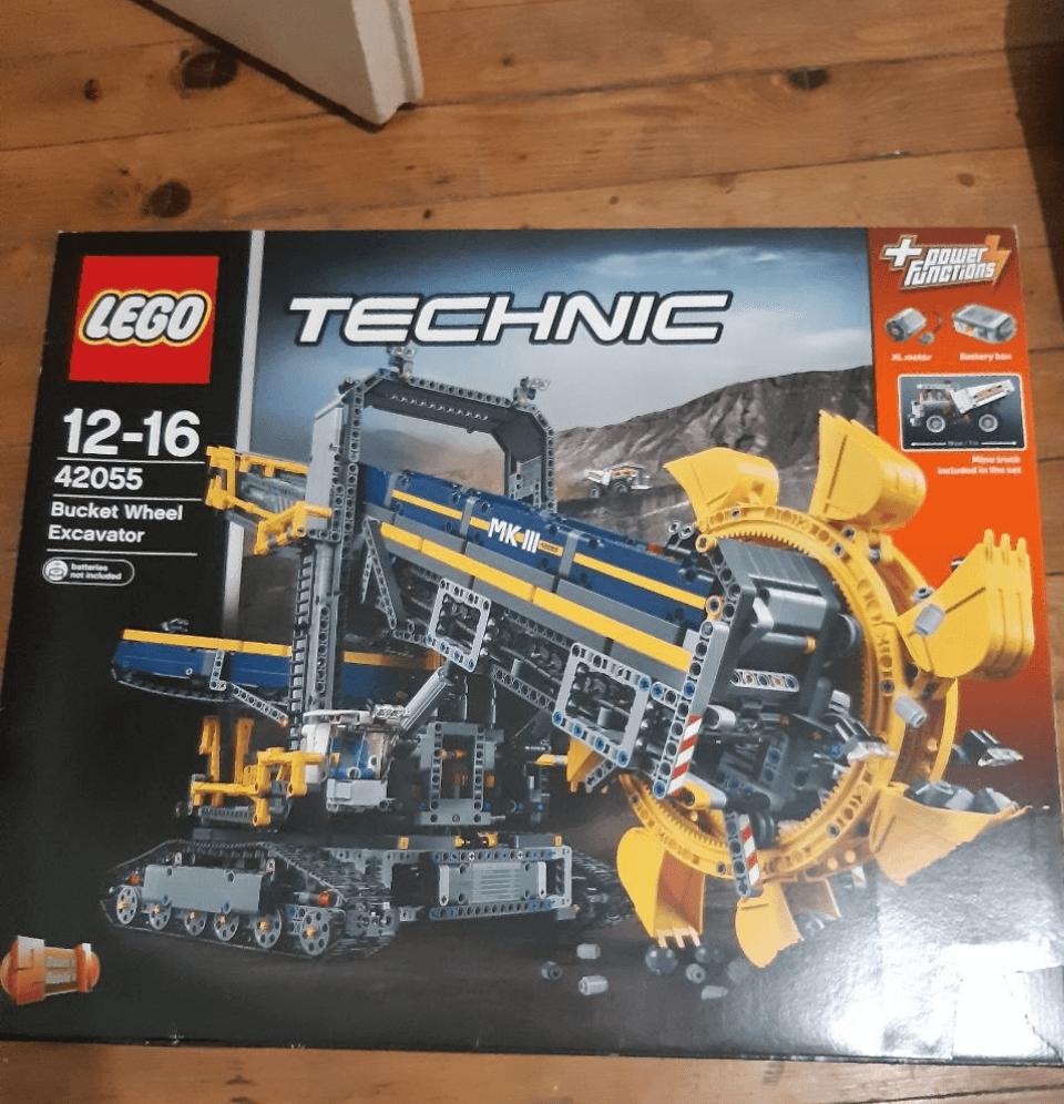 42055 LEGO® Bucket Wheel Excavator Sıfır Kapalı Kutu