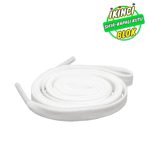 LEGO® Shoe Lace, Flat Beyaz Sıfır