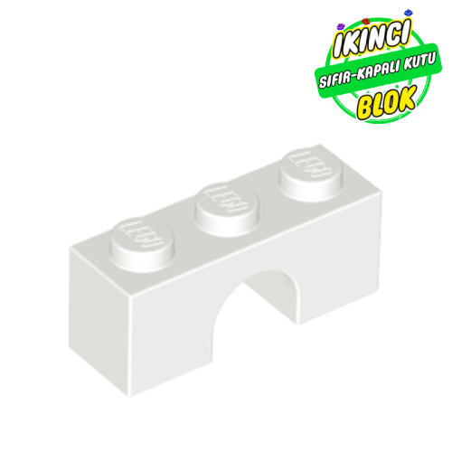 LEGO® 1 x 3 Kemer Beyaz Sıfır