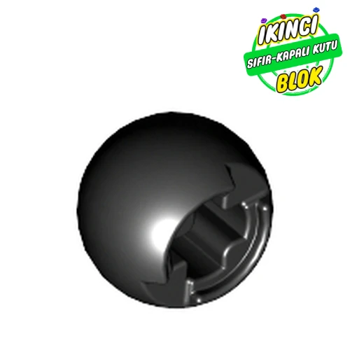 LEGO® Technic Ball Joint with Through Axle Hole Siyah Sıfır